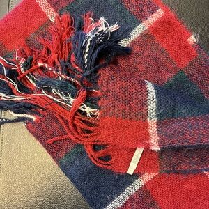 Charllote and Russe plaid scarf